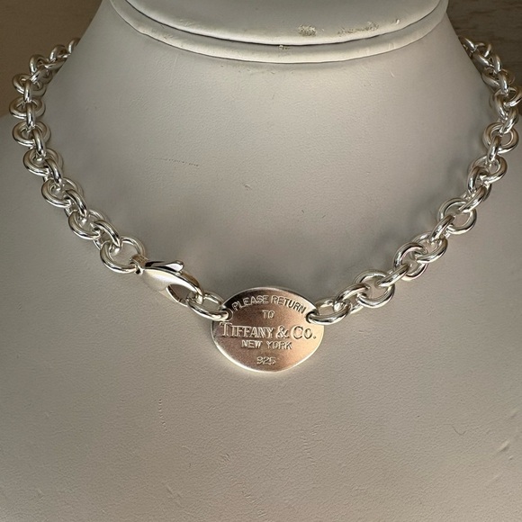 Tiffany Silver Classic Chain Necklace